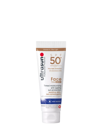 John Lewis Ultrasun Face Tinted SPF50+ Sun Protection, 25ml- Buy online at McGrocer
