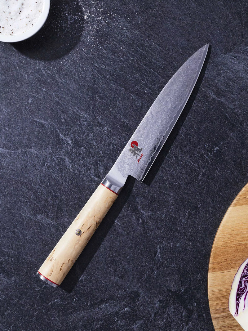 MIYABI chutoh knife Damascus steel 16cm - British product