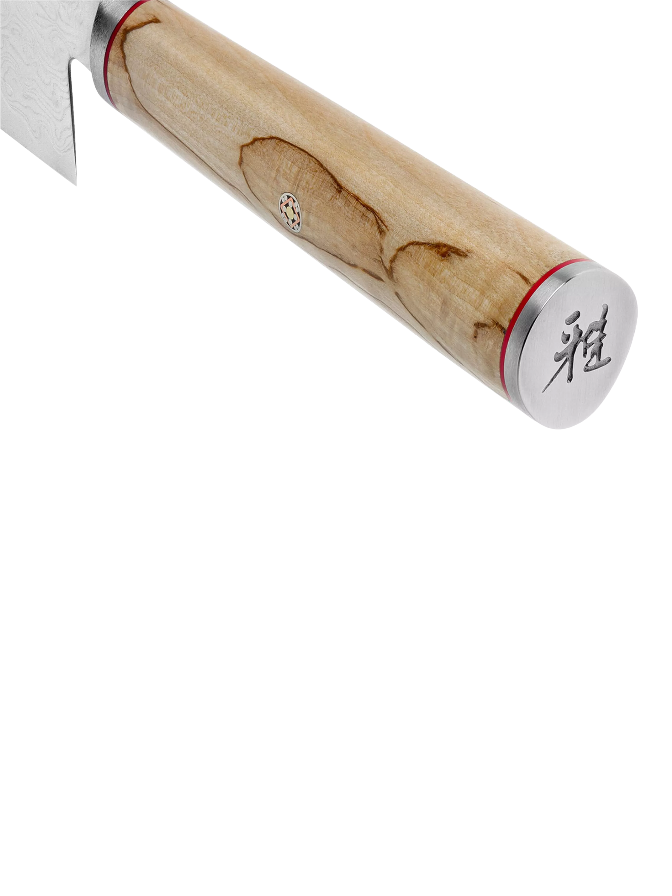 MIYABI 17cm Damascus steel nakiri knife, imported from the UK