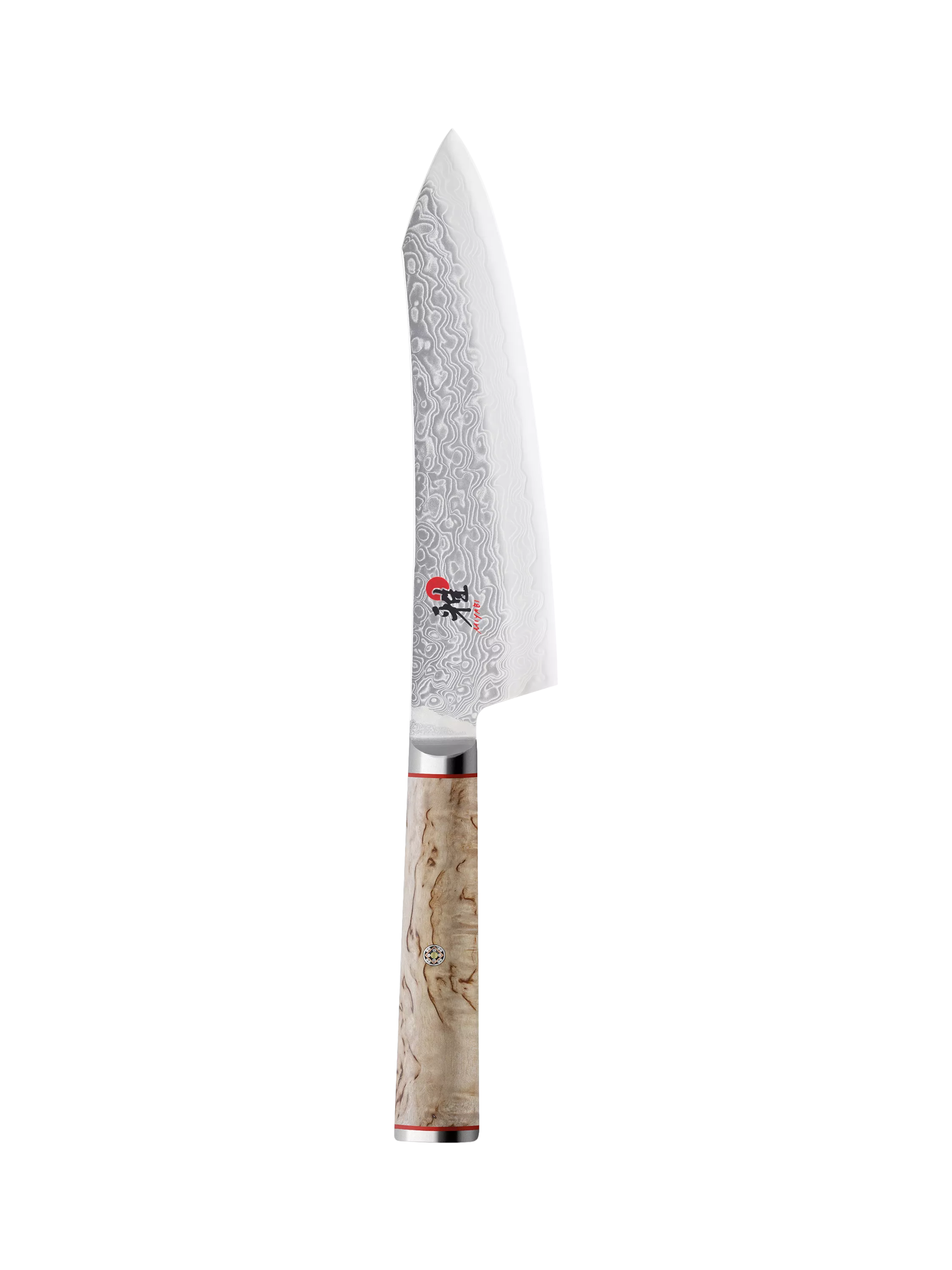MIYABI rocking santoku knife 18cm birch wood handle, UK version