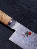 MIYABI Santoku knife Damascus steel 18cm, imported from the UK