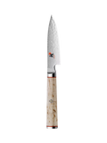 MIYABI Damascus steel shotoh knife 9cm with birch handle, imported from the UK