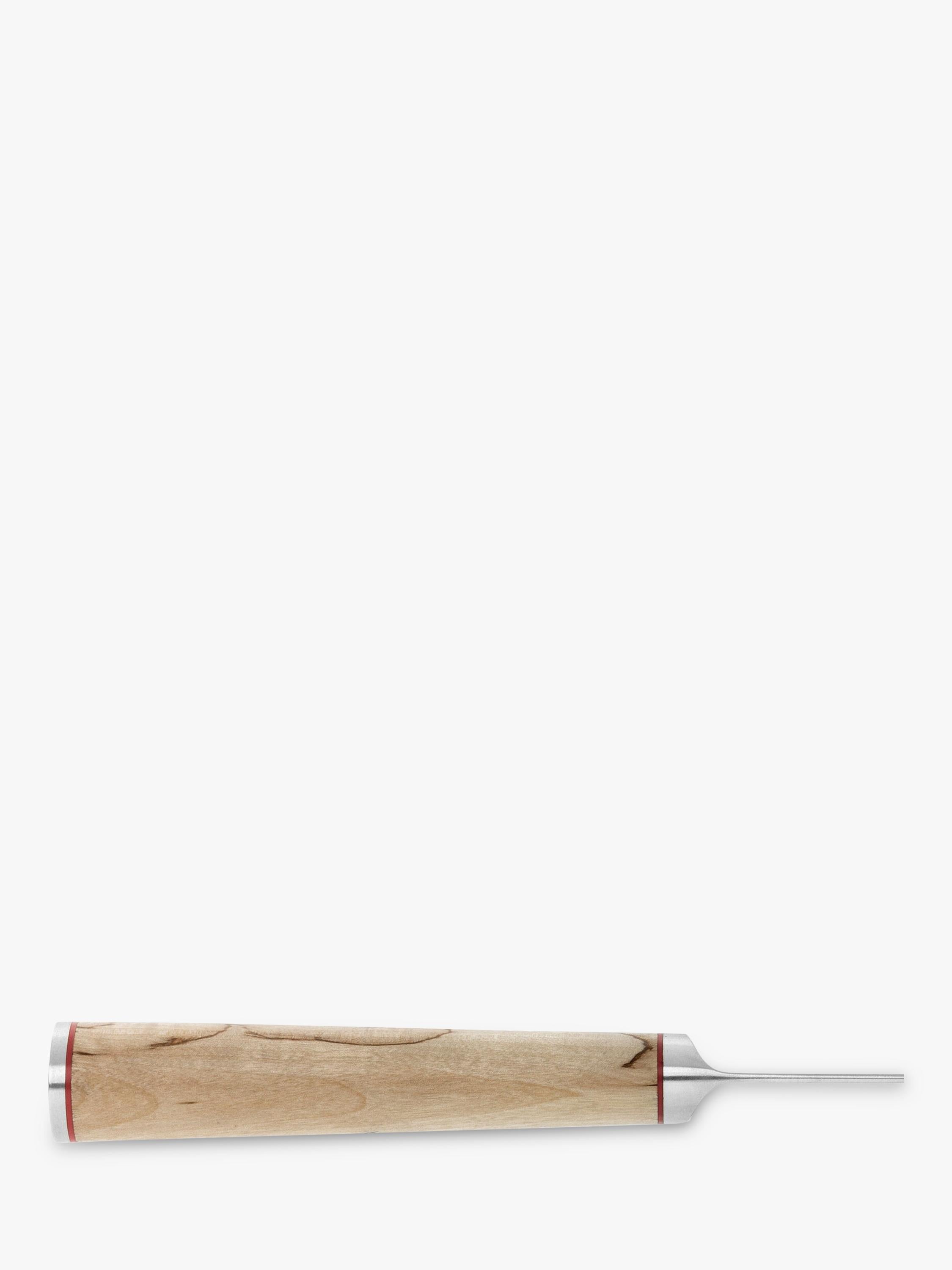 MIYABI Damascus steel shotoh knife 9cm with birch handle, imported from the UK