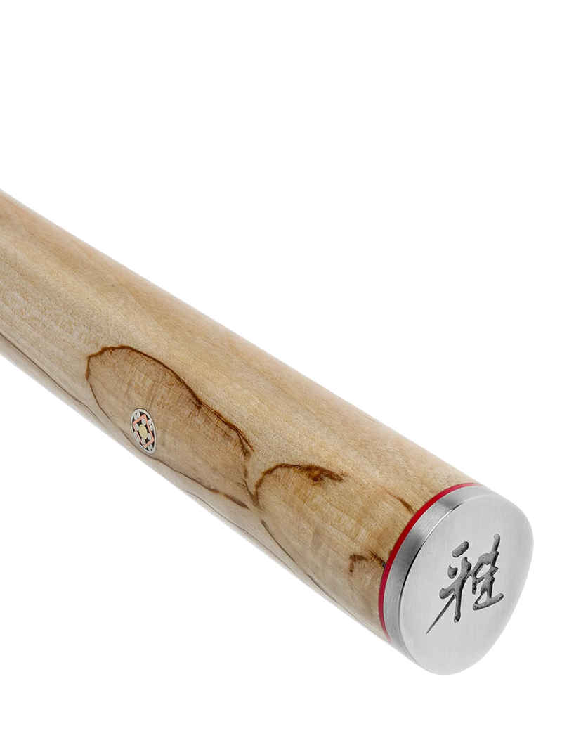 MIYABI Damascus steel shotoh knife 9cm with birch handle, imported from the UK