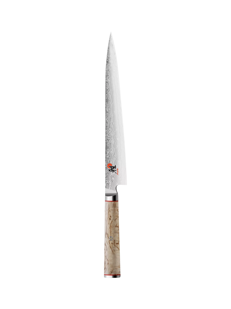 MIYABI sujihiki knife 24cm Damascus steel - British product