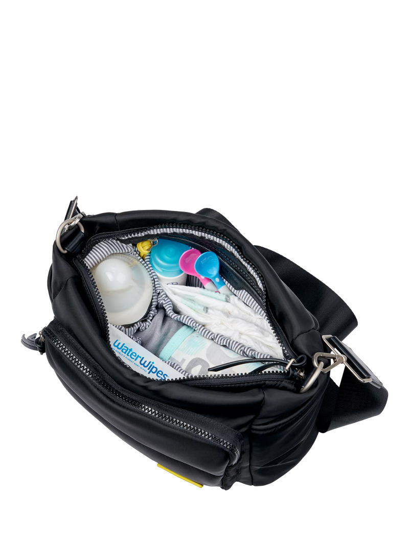 BabaBing Joey Compact Changing Bag Black - British product