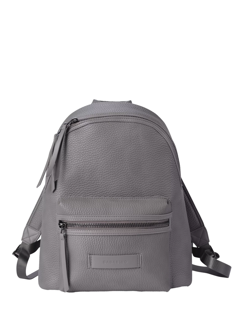 BabaBing! Luca vegan leather changing bag grey (British brand)