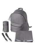 BabaBing! Luca vegan leather changing bag grey (British brand)