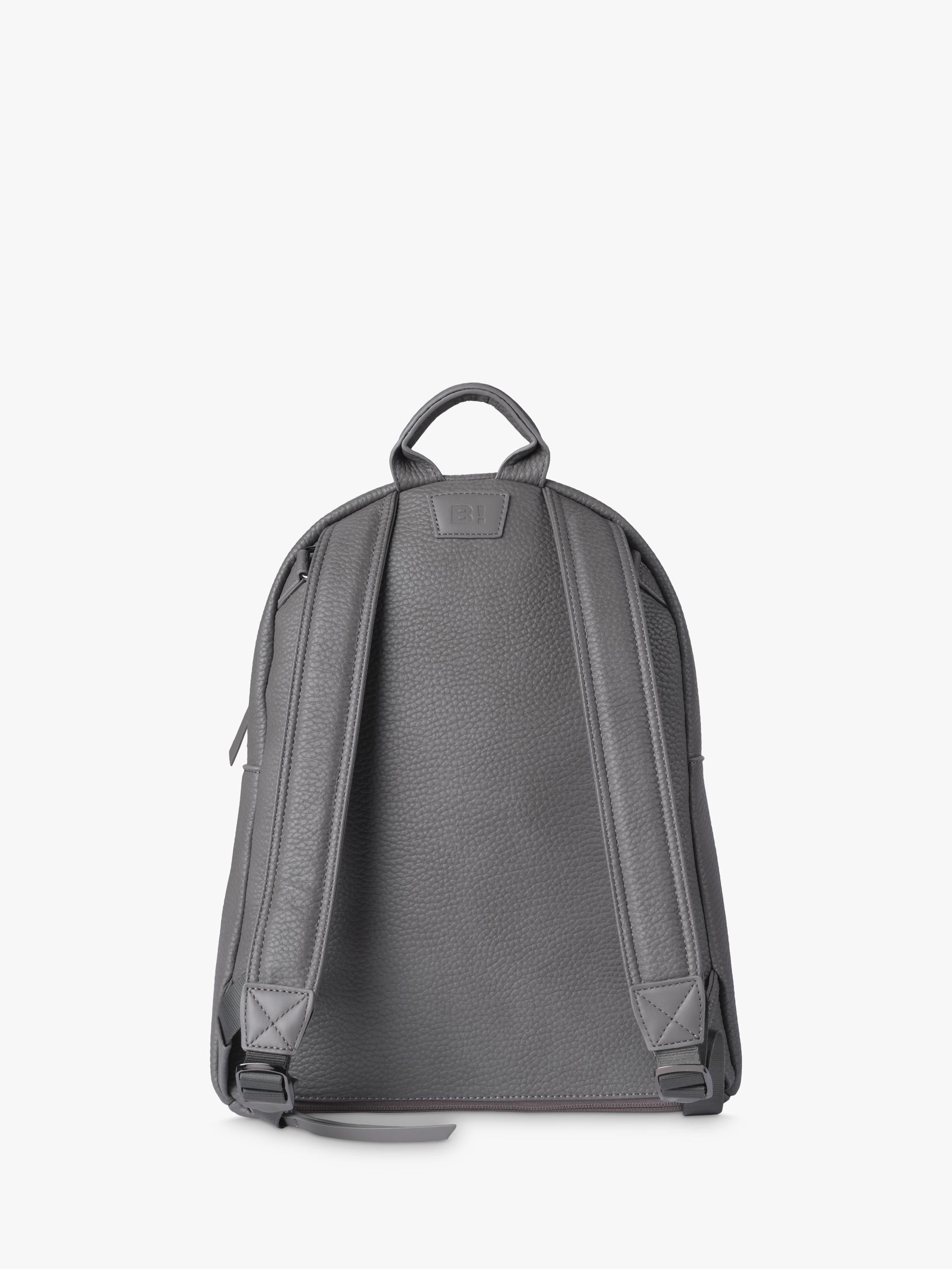 BabaBing! Luca vegan leather changing bag grey (British brand)