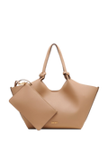 DKNY Paula medium commuter tote bag in faux leather - British product