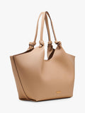 DKNY Paula medium commuter tote bag in faux leather - British product