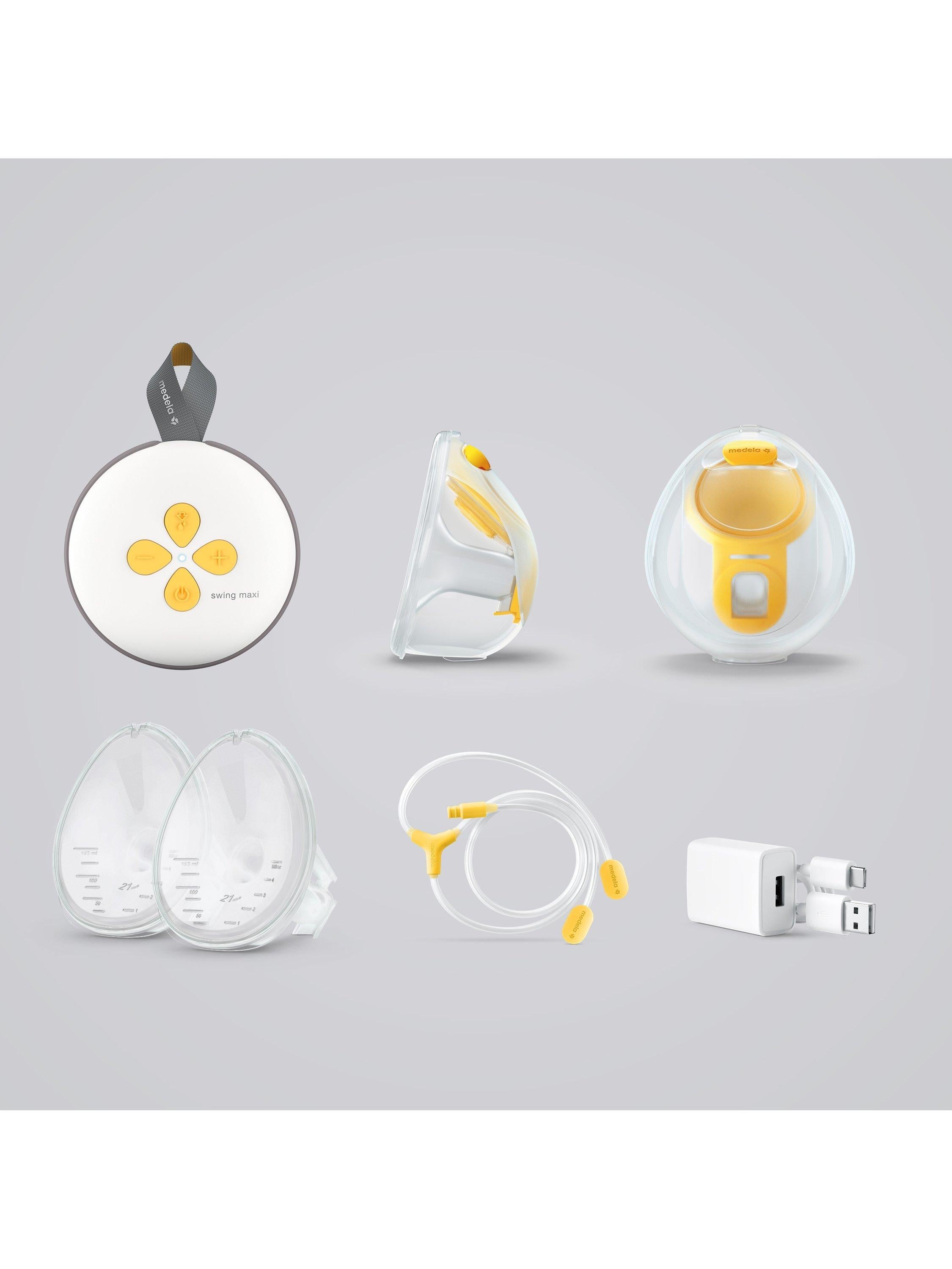 Medela Swing Maxi hands free electric double breast pump (British brand)
