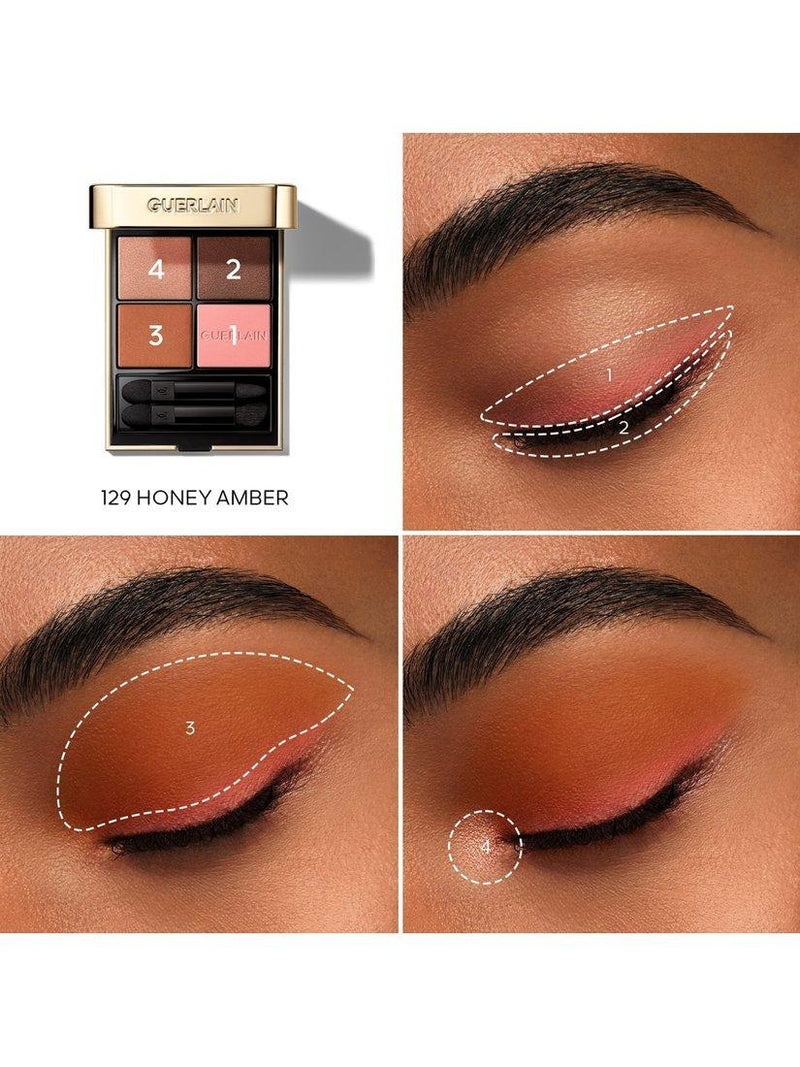 Guerlain Ombres G eyeshadow quad 6g, imported from the UK