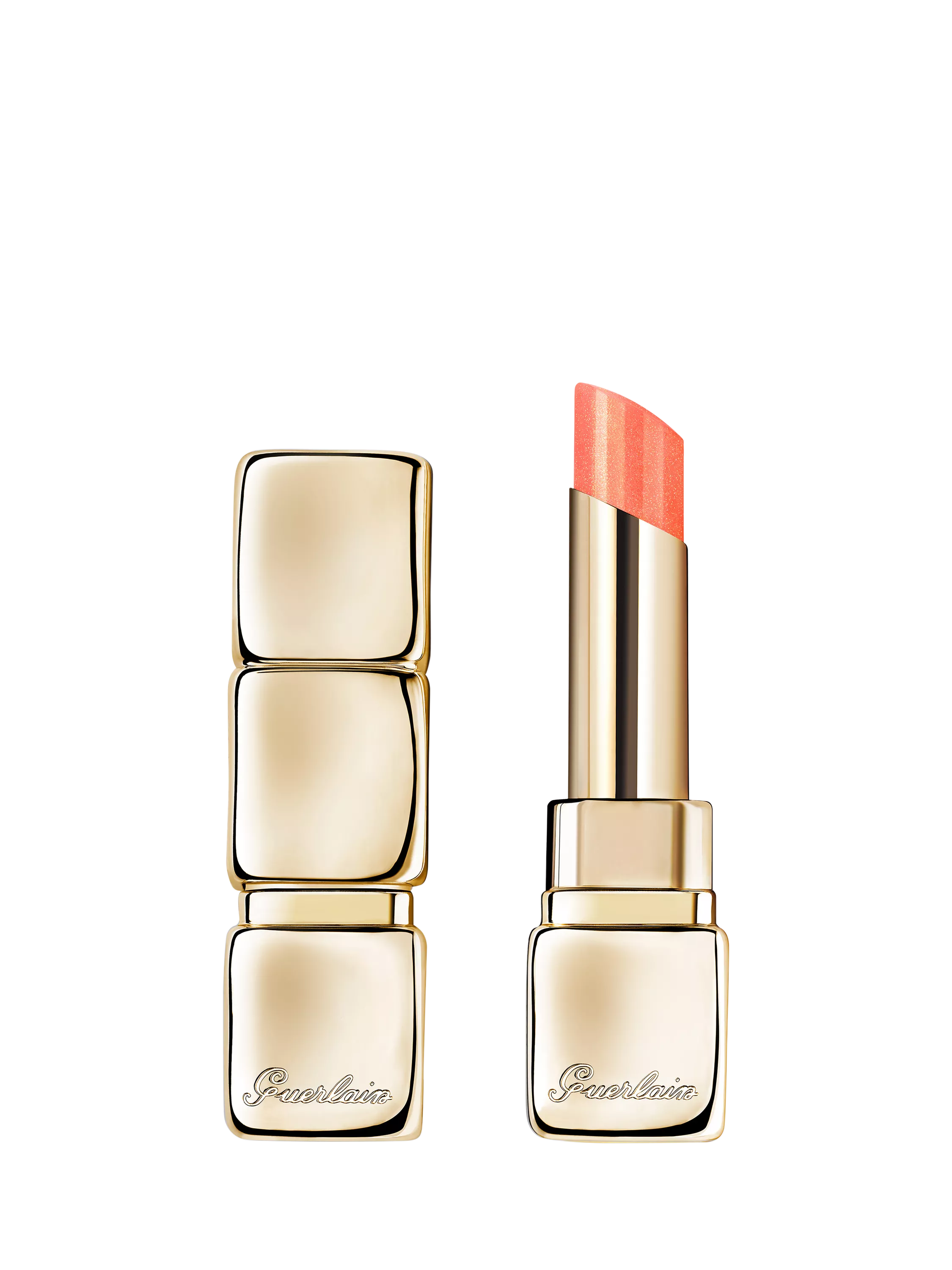 Guerlain Kiss Kiss Bee Glow 98% Natural-Origin Honey Tinted Lip Balm Pearly 3.2g