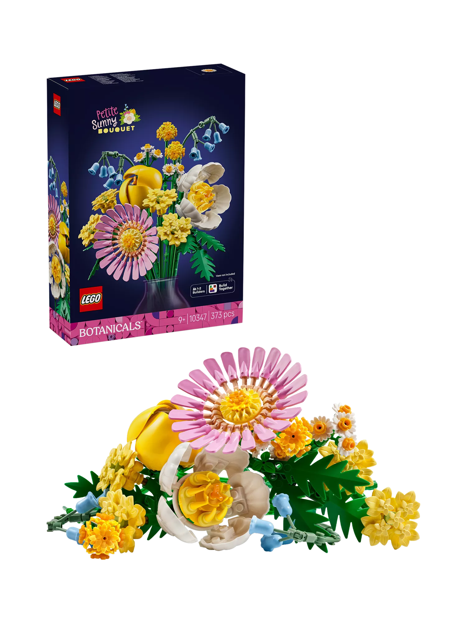 LEGO Botanicals Petite Sunny Bouquet building set, UK version