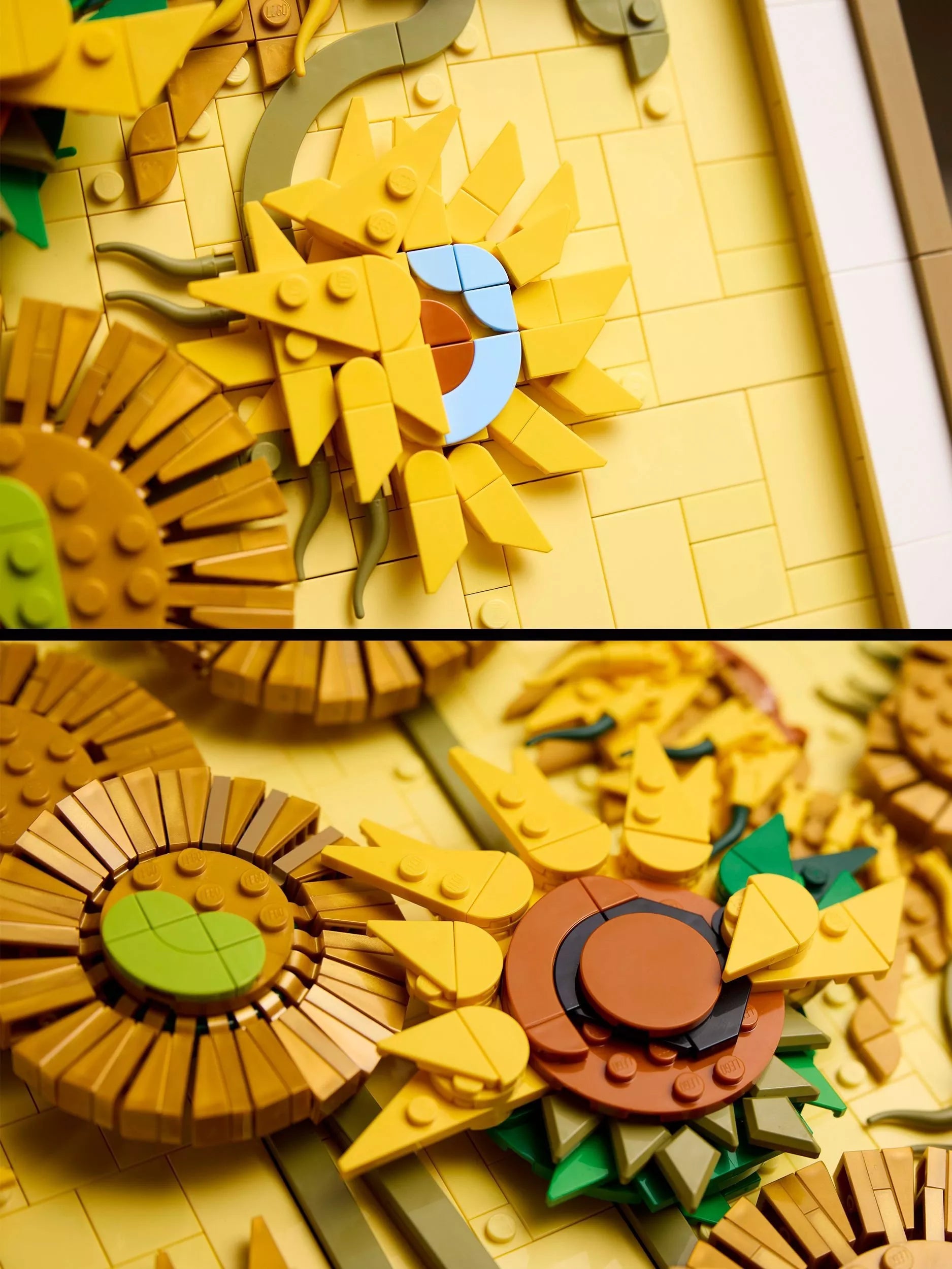 LEGO Art Vincent Van Gogh Sunflowers building set, imported from the UK