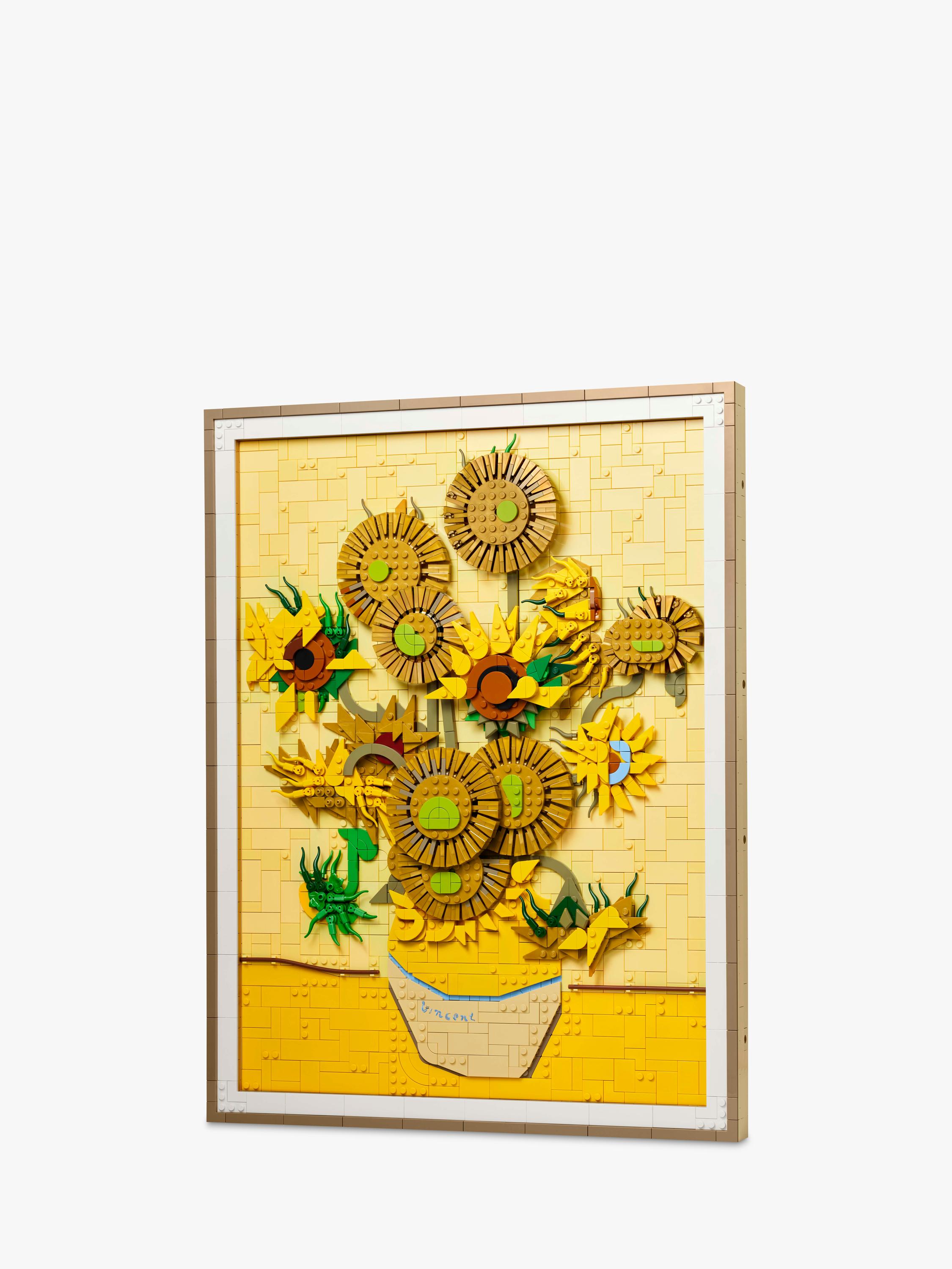 LEGO Art Vincent Van Gogh Sunflowers building set, imported from the UK