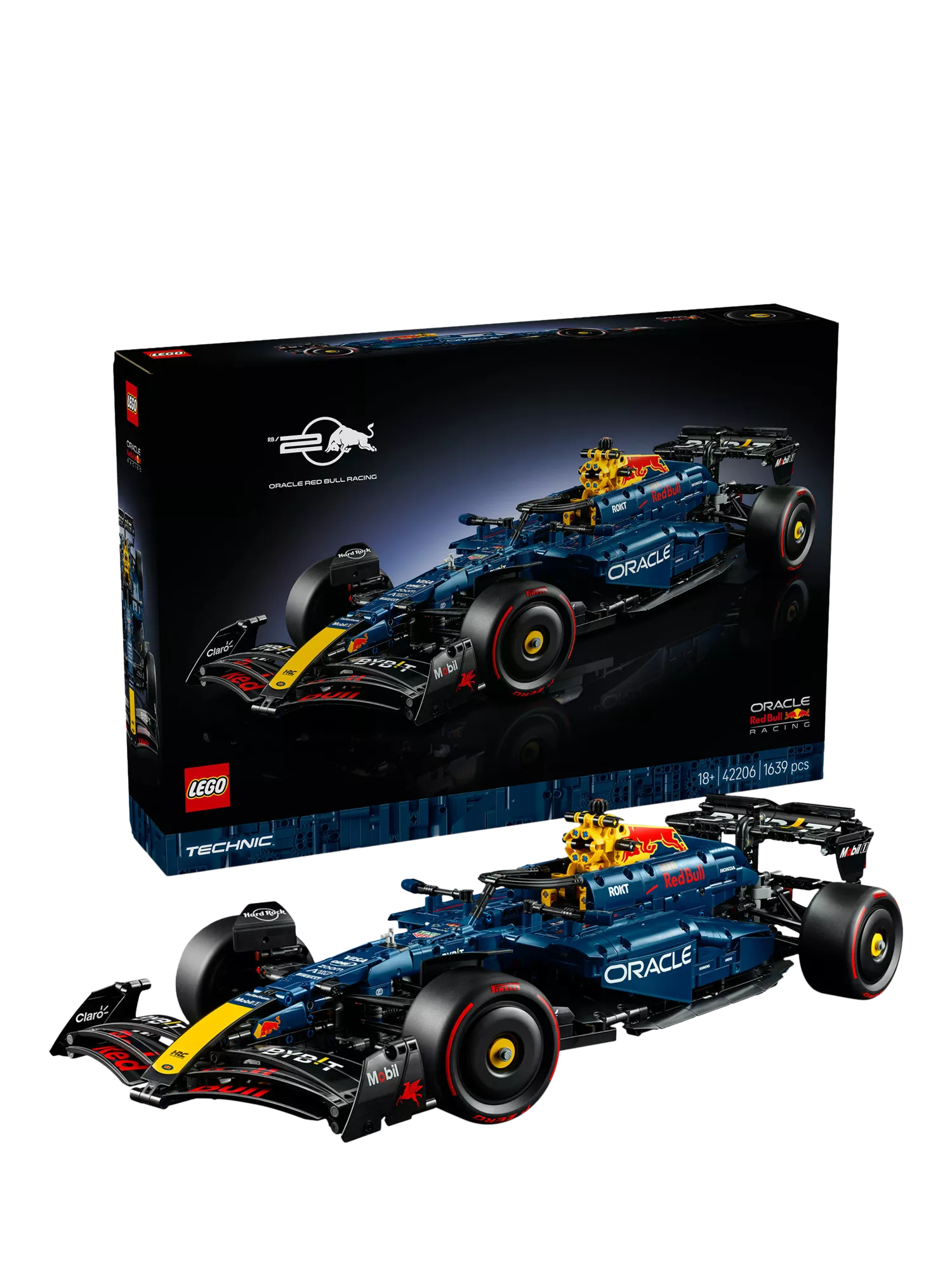 LEGO Technic Oracle Red Bull RB20 F1 car 1:8 scale, imported from the UK
