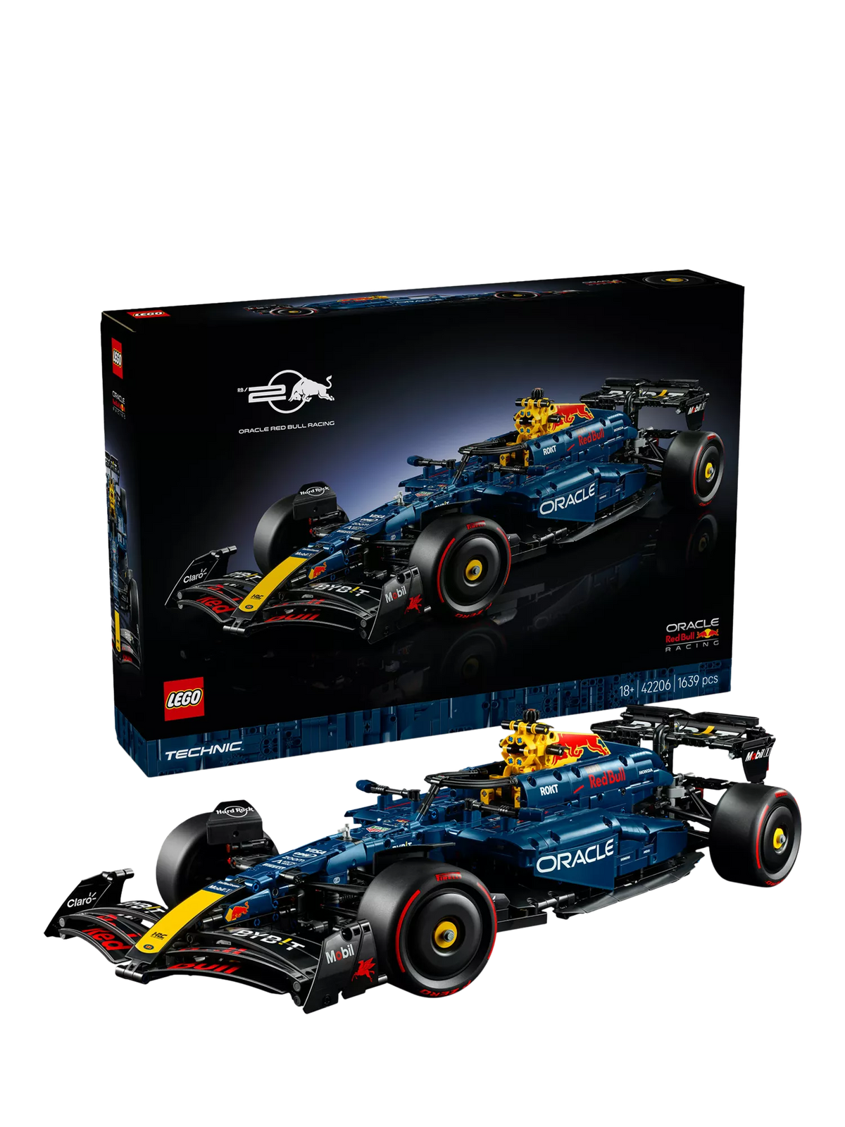 LEGO Technic Oracle Red Bull RB20 F1 car 1:8 scale, imported from the UK