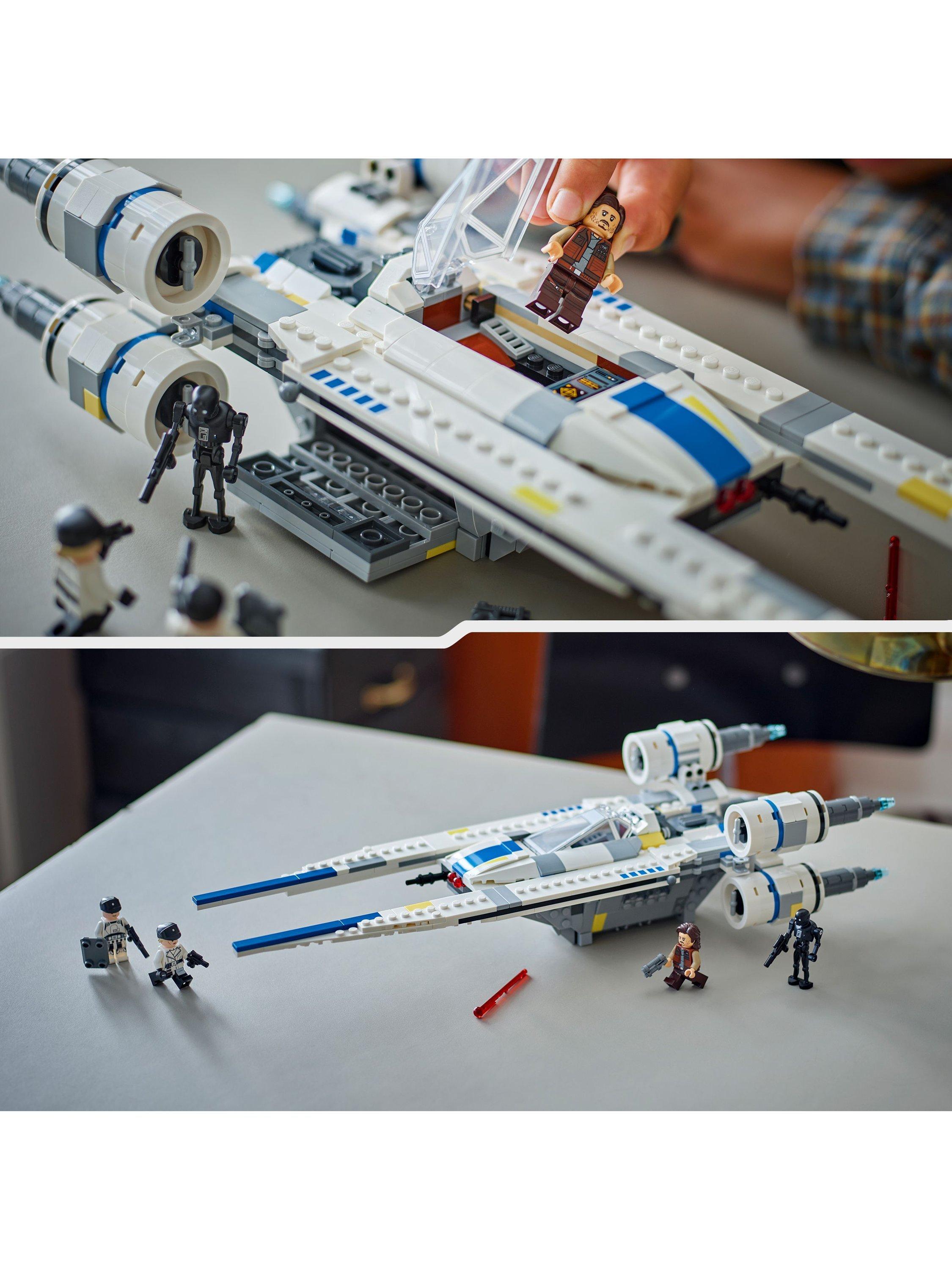 LEGO Star Wars Andor Rebel U-Wing Starfighter building toy set, UK version