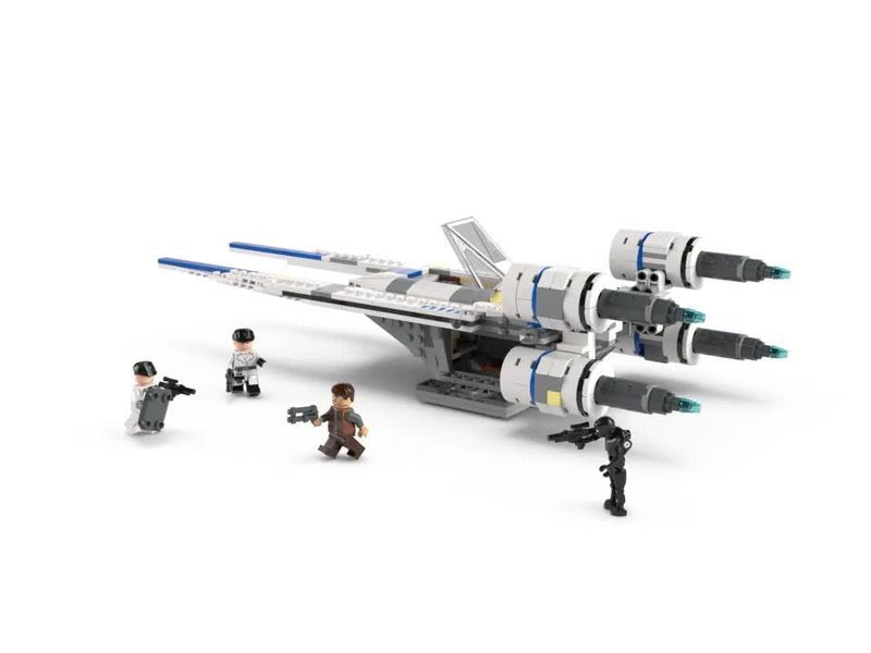 LEGO Star Wars Andor Rebel U-Wing Starfighter building toy set, UK version