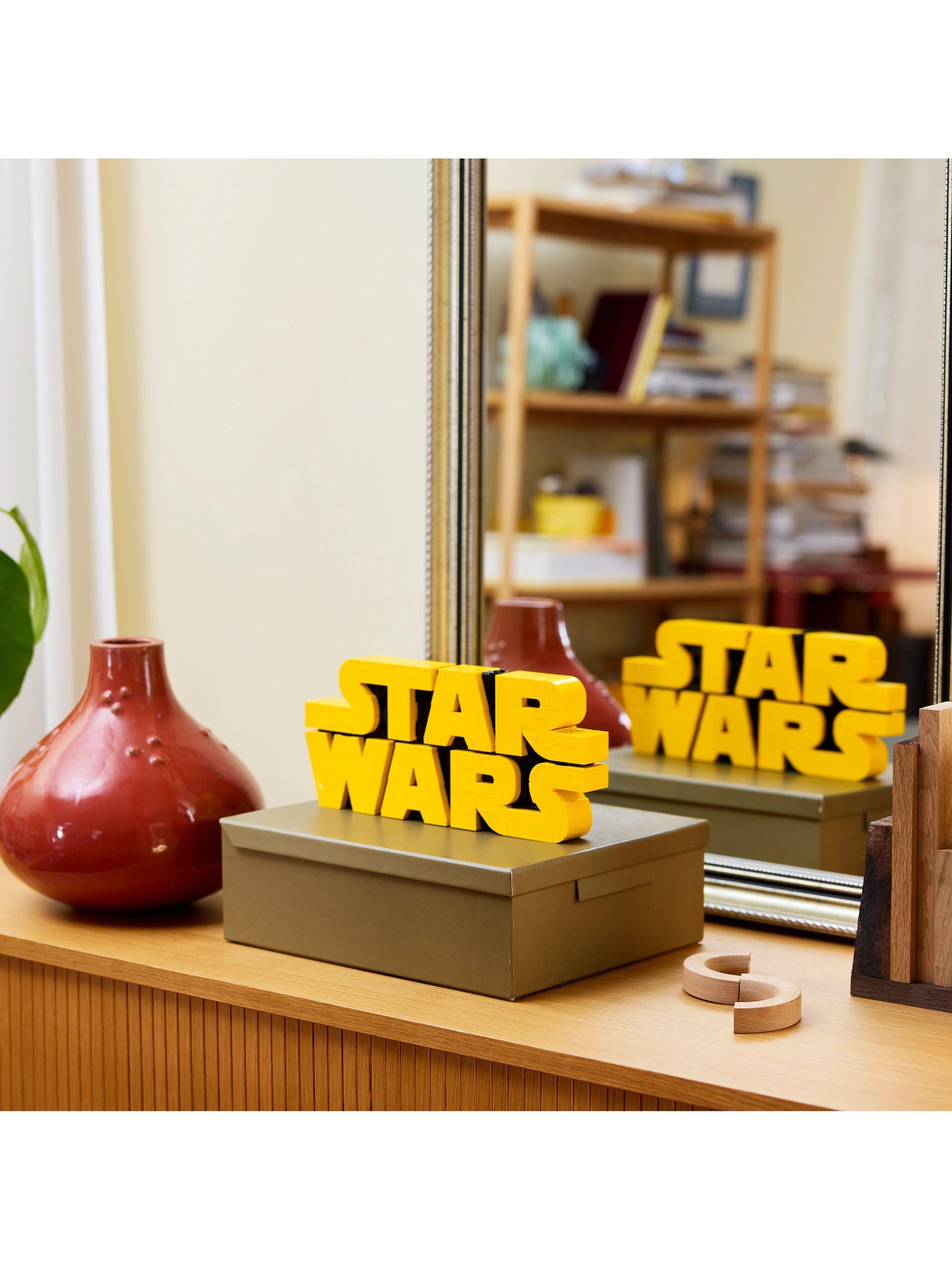 LEGO Star Wars 75407 Brick-Built Star Wars Logo Sign Set