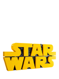 LEGO Star Wars brick-built logo sign building set, UK version