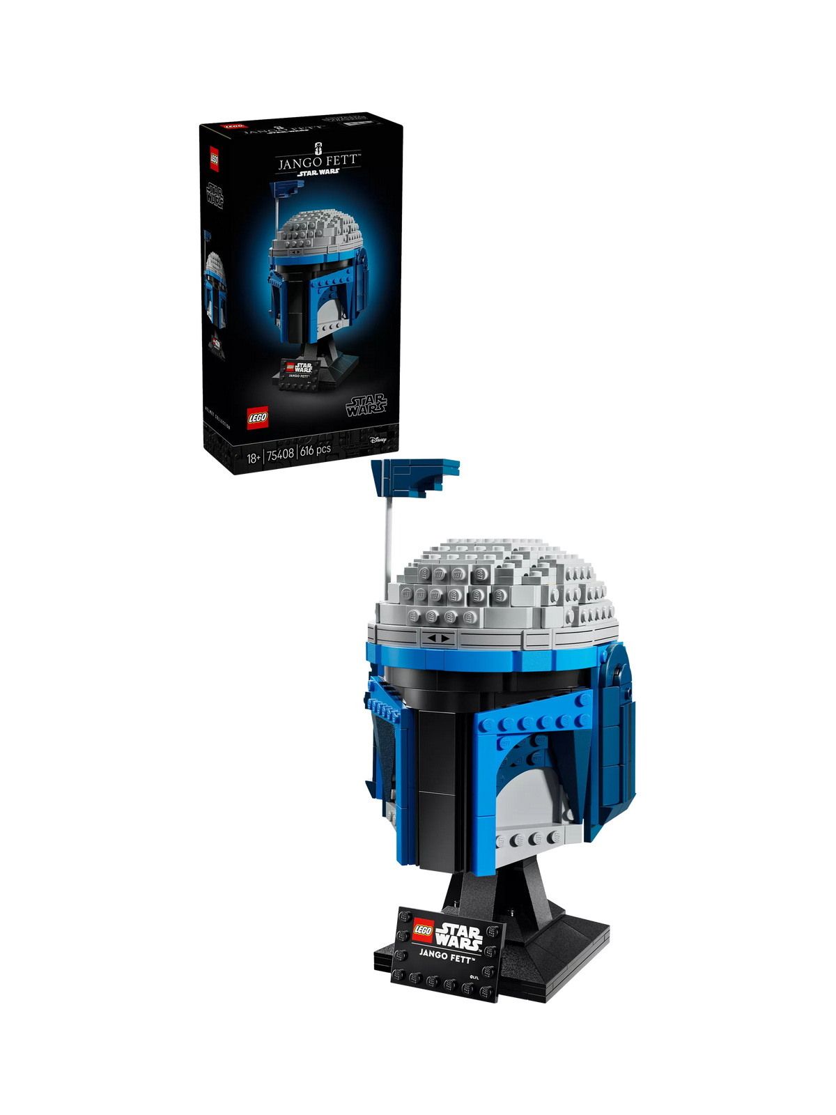 LEGO Star Wars Jango Fett Helmet 75408, UK version