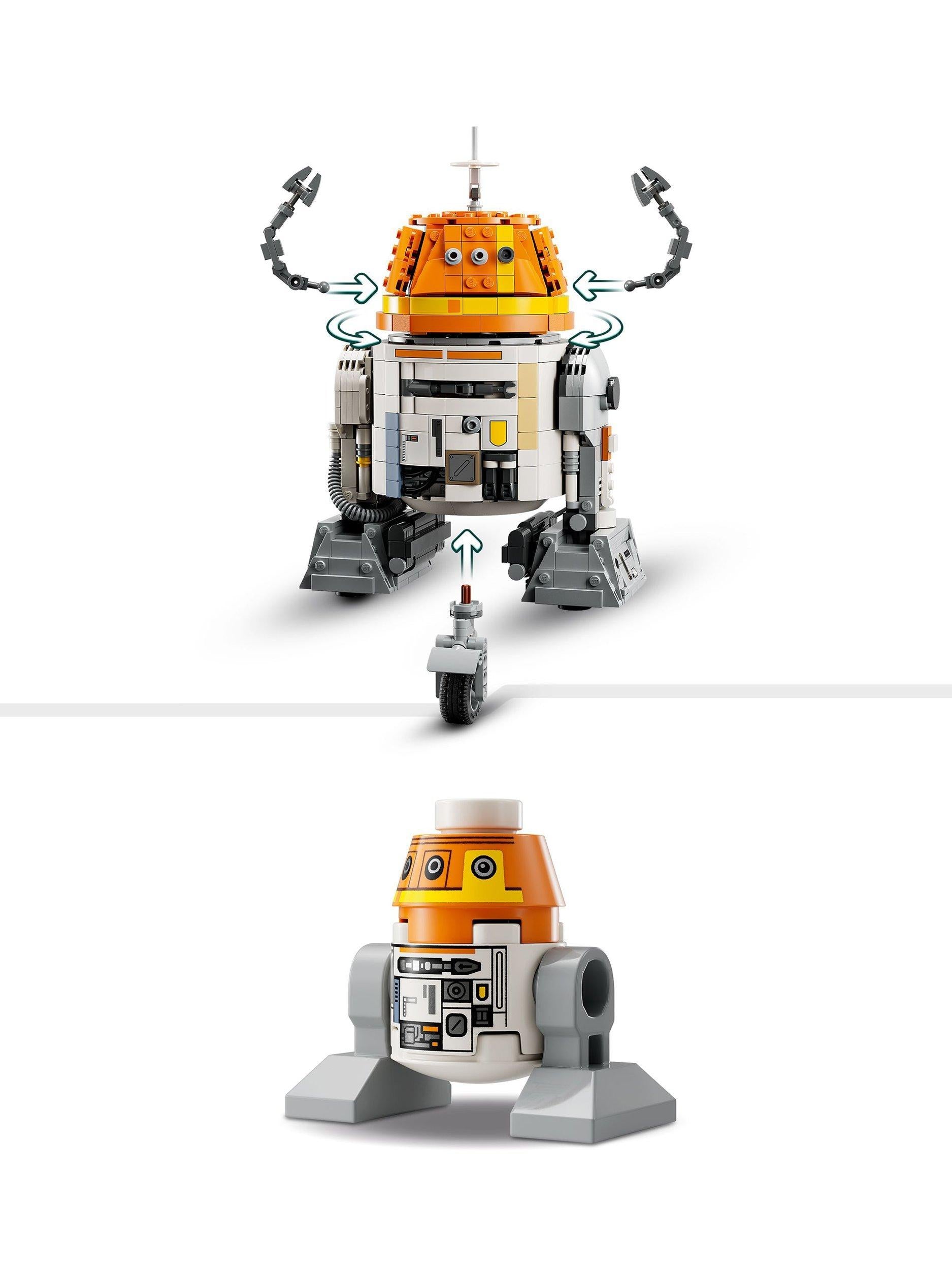 LEGO Star Wars Chopper C1-10P astromech droid building set 1039 pieces, UK version