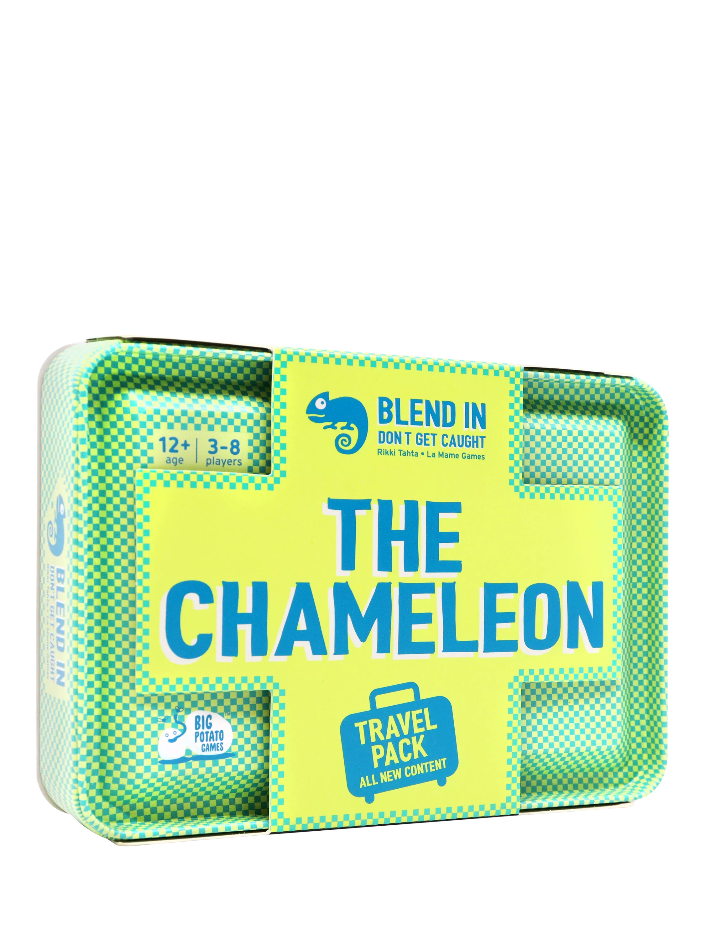 Big Potato Chameleon travel game compact tin, imported from the UK