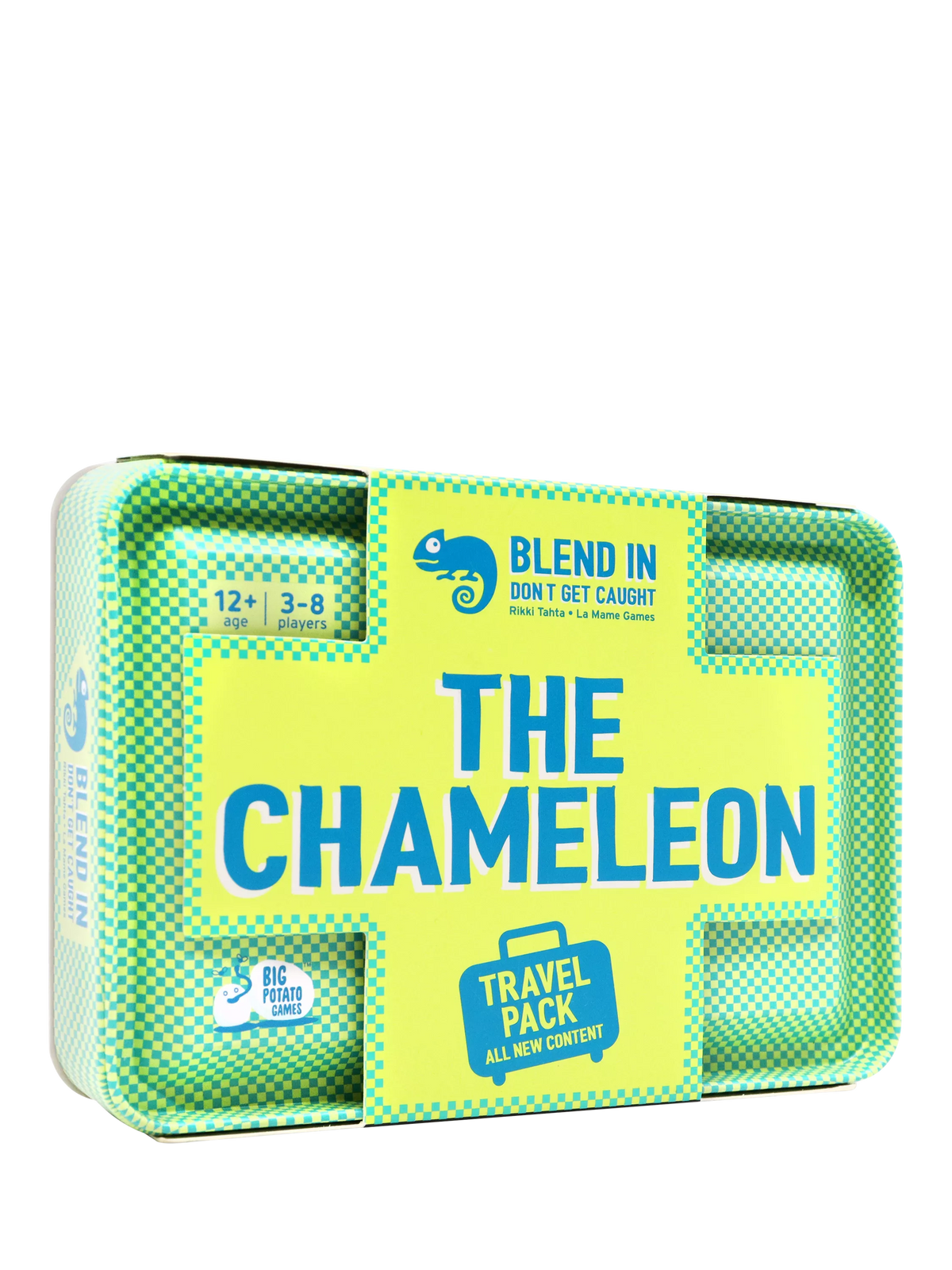 Big Potato Chameleon travel game compact tin, imported from the UK