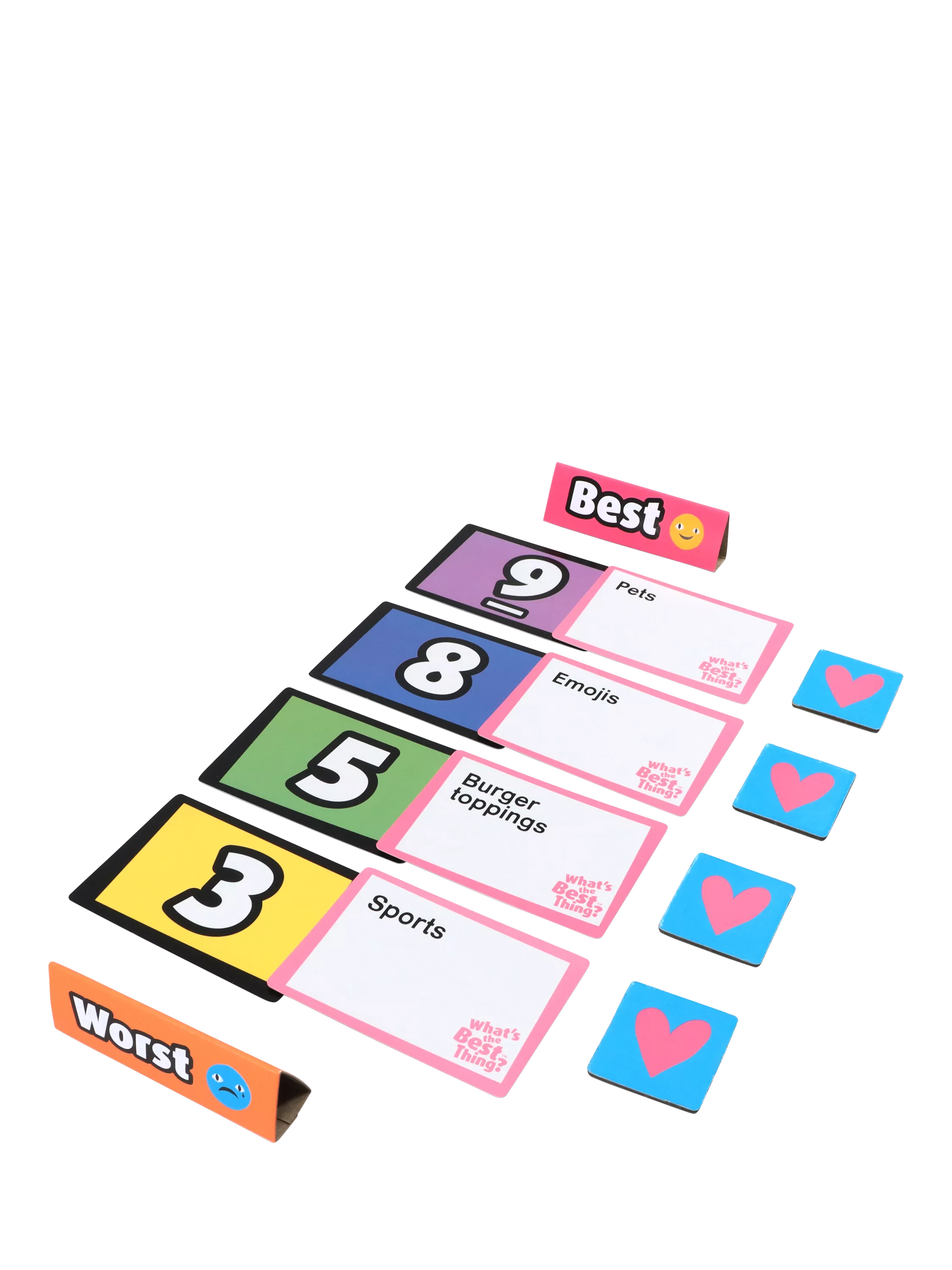 Big Potato party game What's The Best Thing - British product
