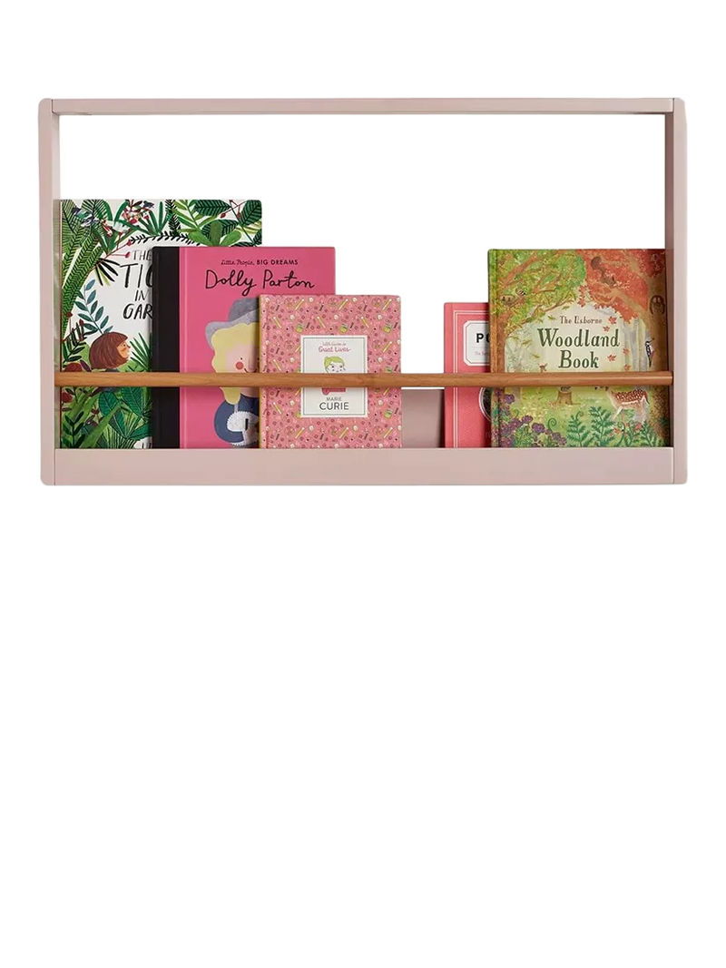 Great Little Trading Co Nightingale Bookshelf in chalk pink, UK version