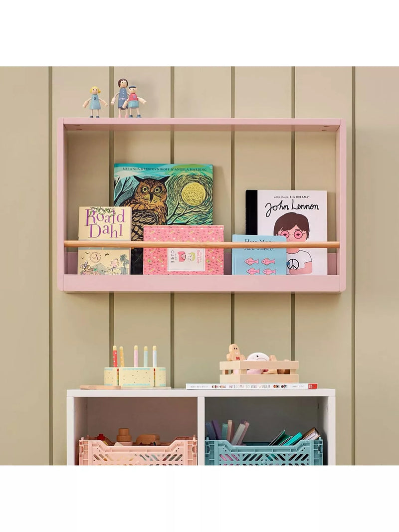 Great Little Trading Co Nightingale Bookshelf in chalk pink, UK version