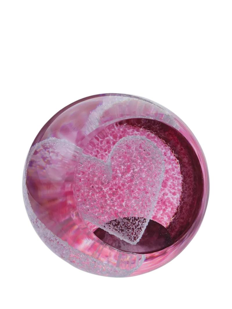 Caithness glass heart paperweight 50mm - British product