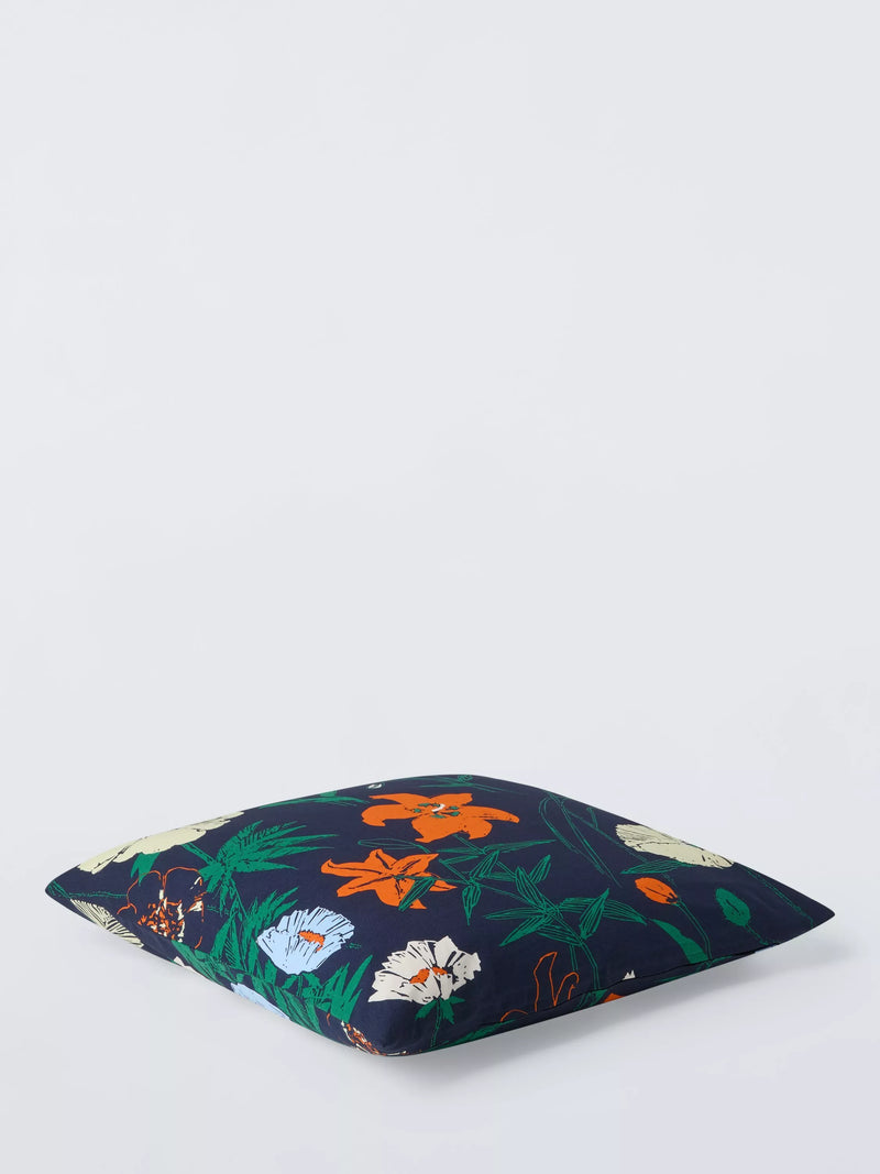 Marimekko Perenna cushion navy 50x50cm, imported from the UK