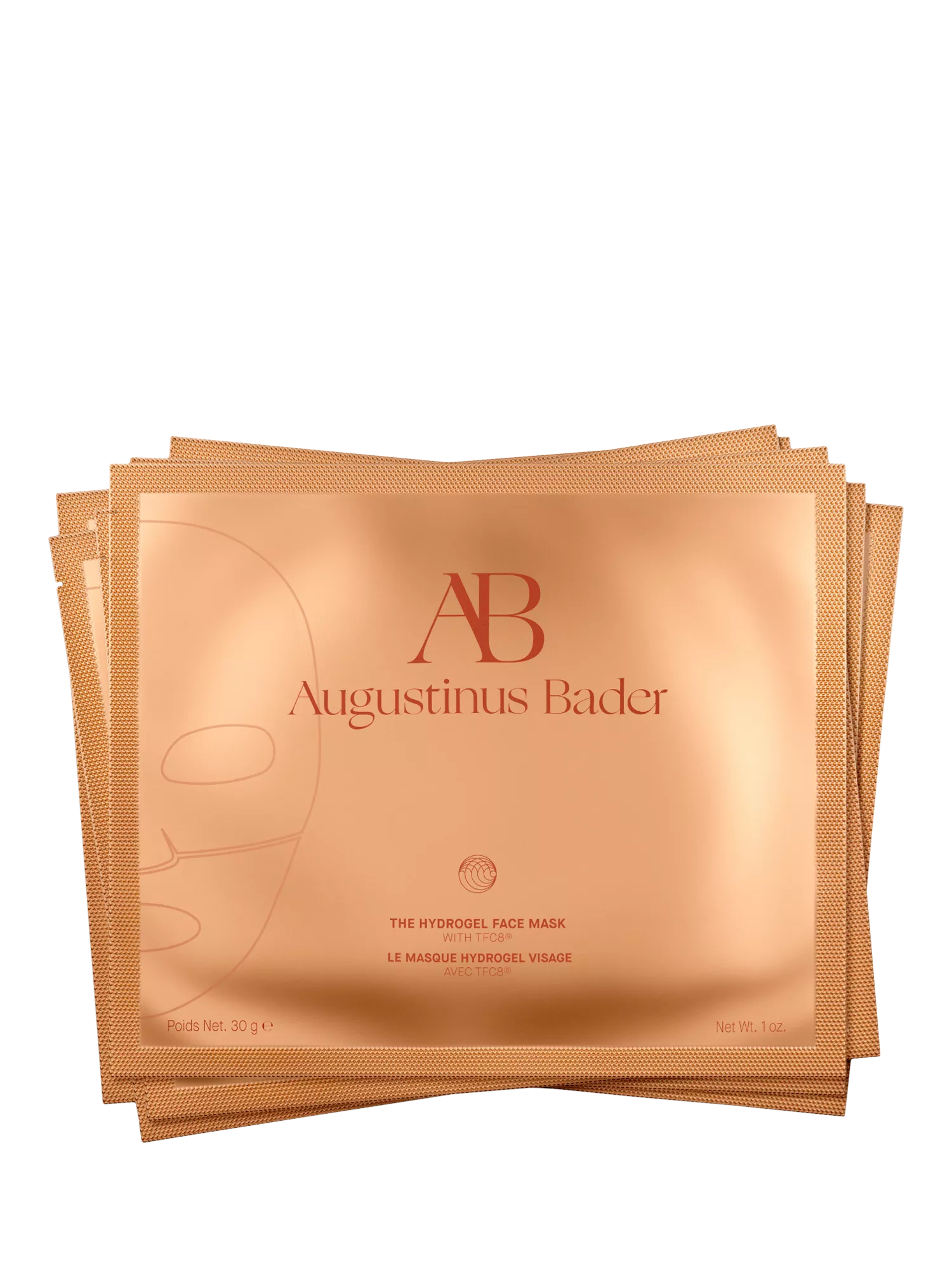 Augustinus Bader Hydrogel Face Mask 6 pack 180g, imported from the UK