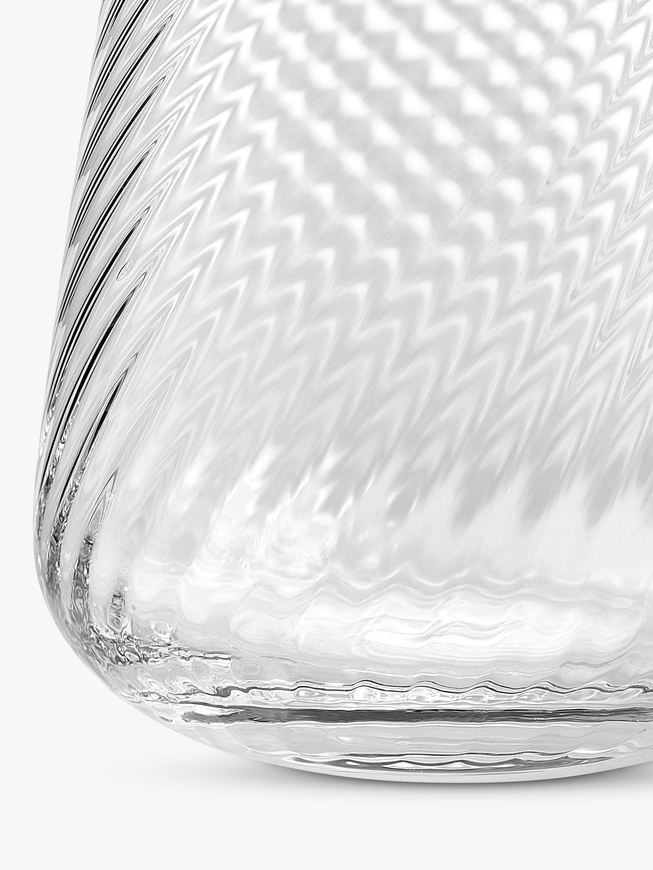 Vera Wang Swirl crystal highball glasses set of 2 440ml, imported from the UK
