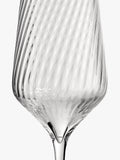Vera Wang Swirl Crystal champagne flutes 270ml, imported from the UK