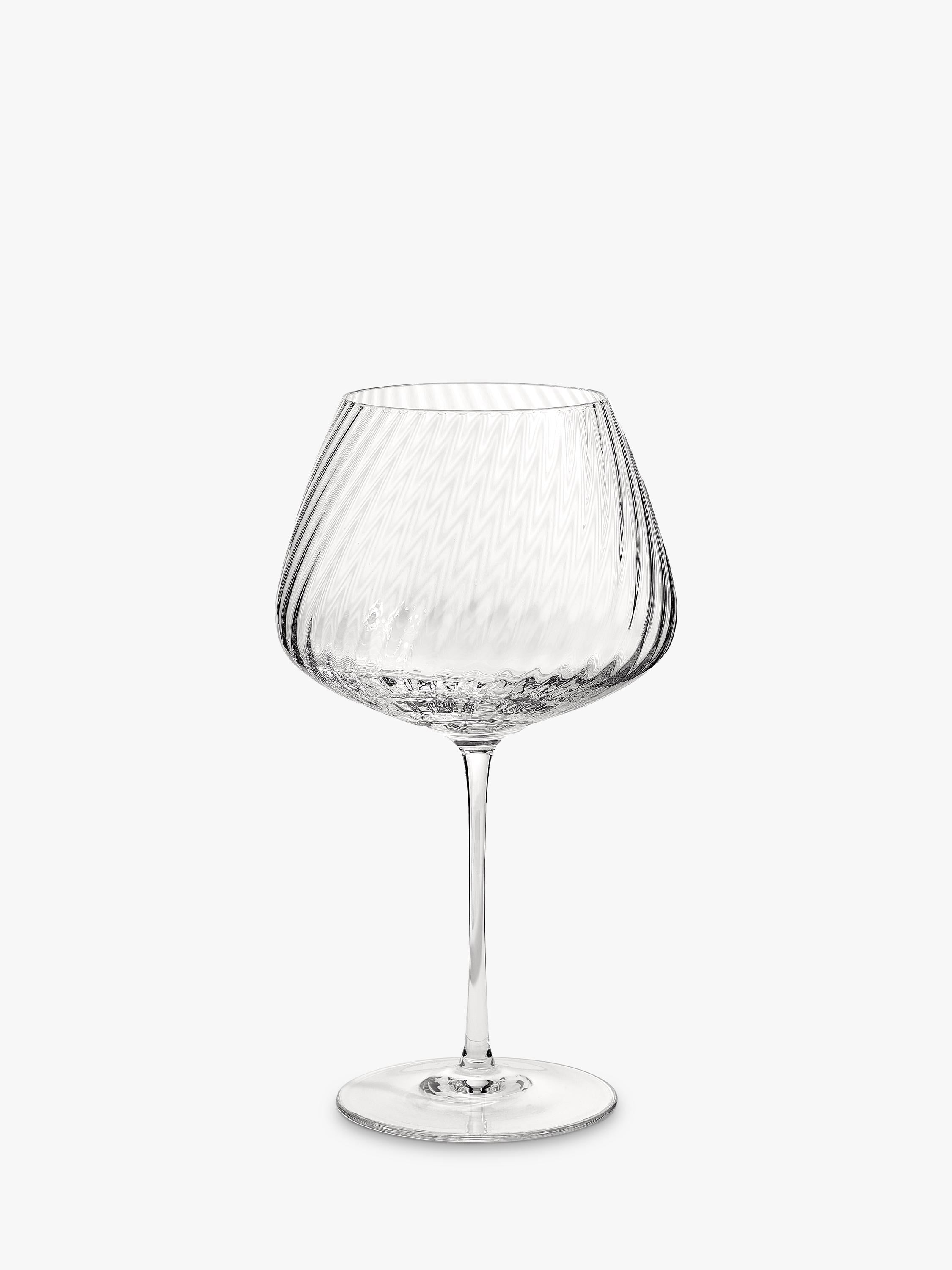 Vera Wang Swirl crystal wine glasses set of 2 690ml, UK version