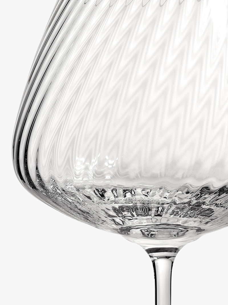 Vera Wang Swirl crystal wine glasses set of 2 690ml, UK version