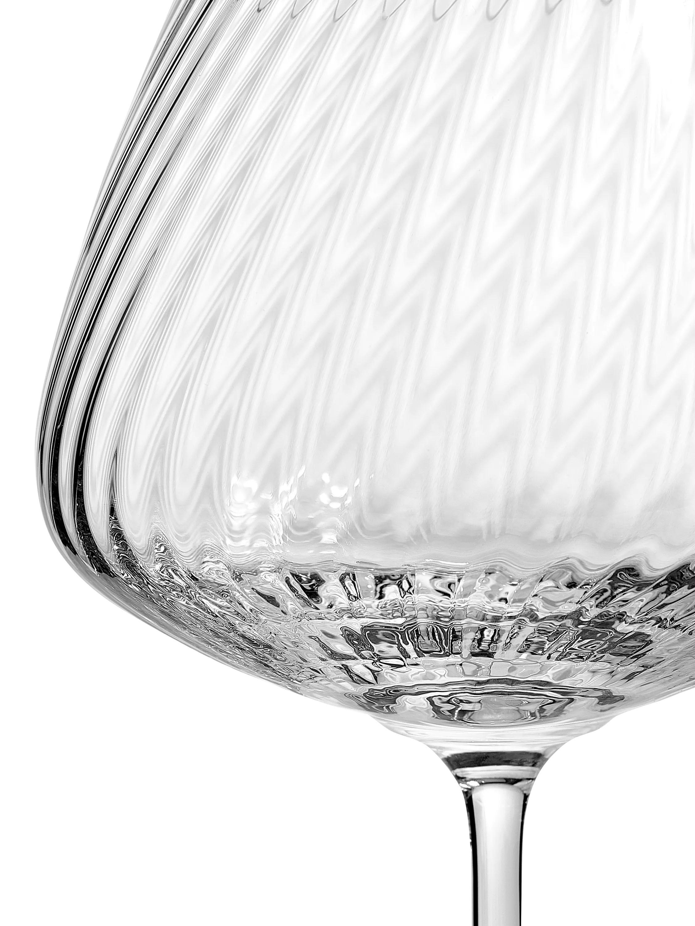 Vera Wang Swirl crystal wine glasses set of 2 690ml, UK version