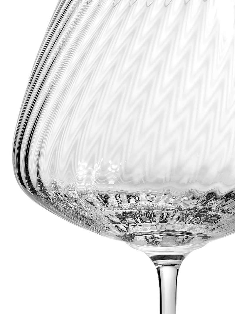 Vera Wang Swirl crystal wine glasses set of 2 690ml, UK version