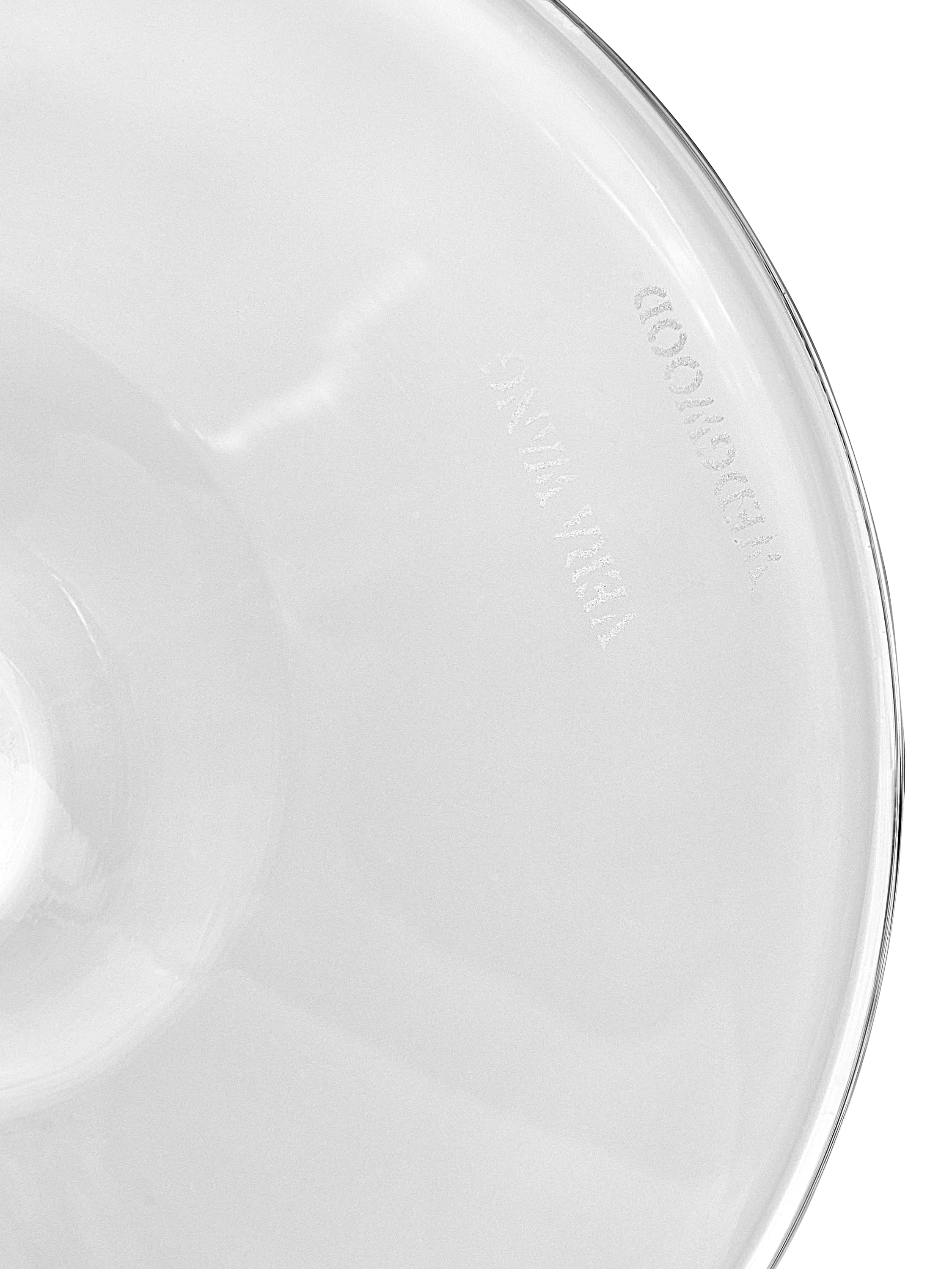 Vera Wang Swirl crystal wine glasses set of 2 690ml, UK version