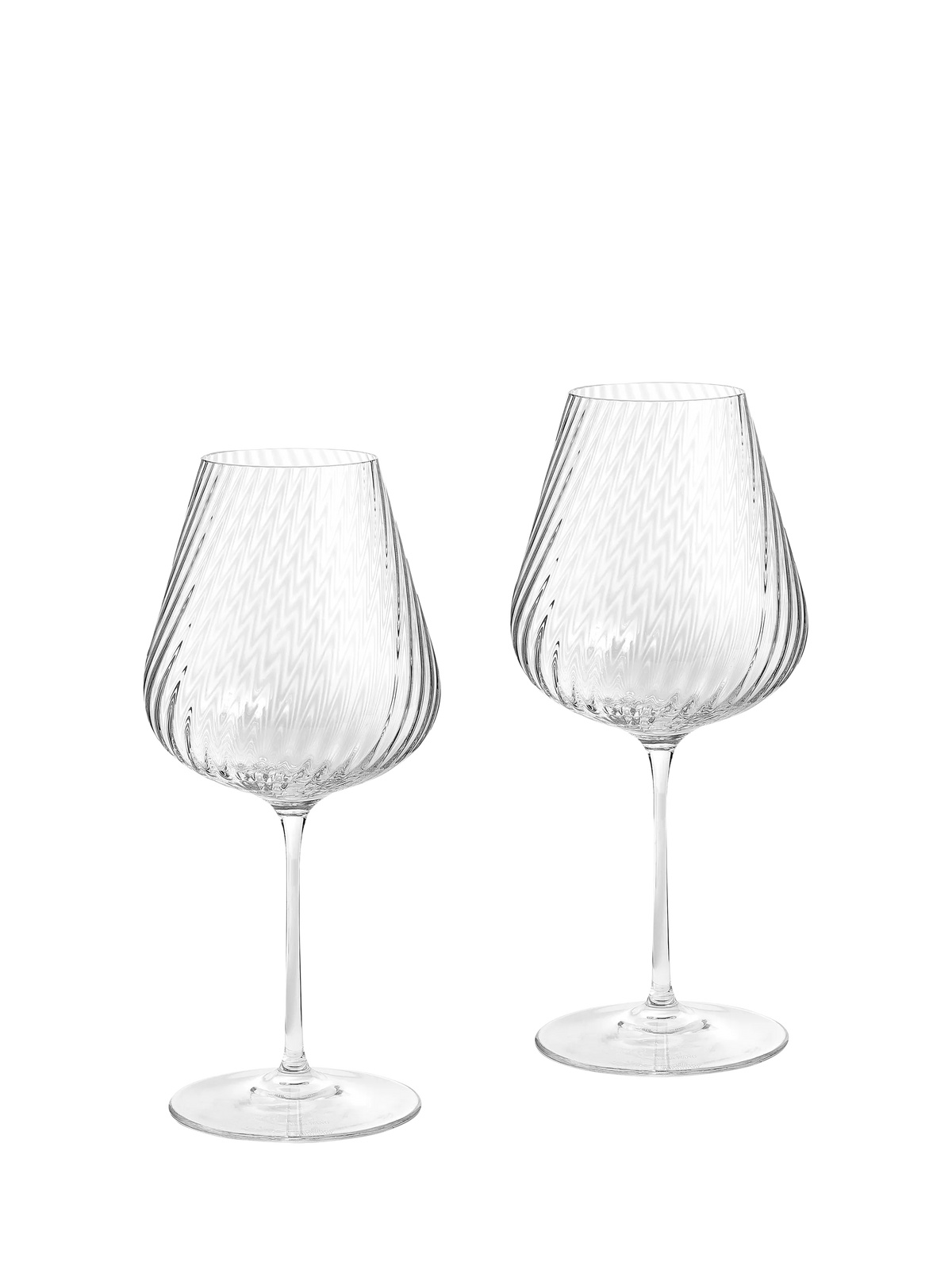 Vera Wang Swirl white wine glass set 440ml, UK version