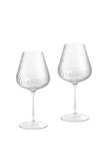 Vera Wang Swirl white wine glass set 440ml, UK version