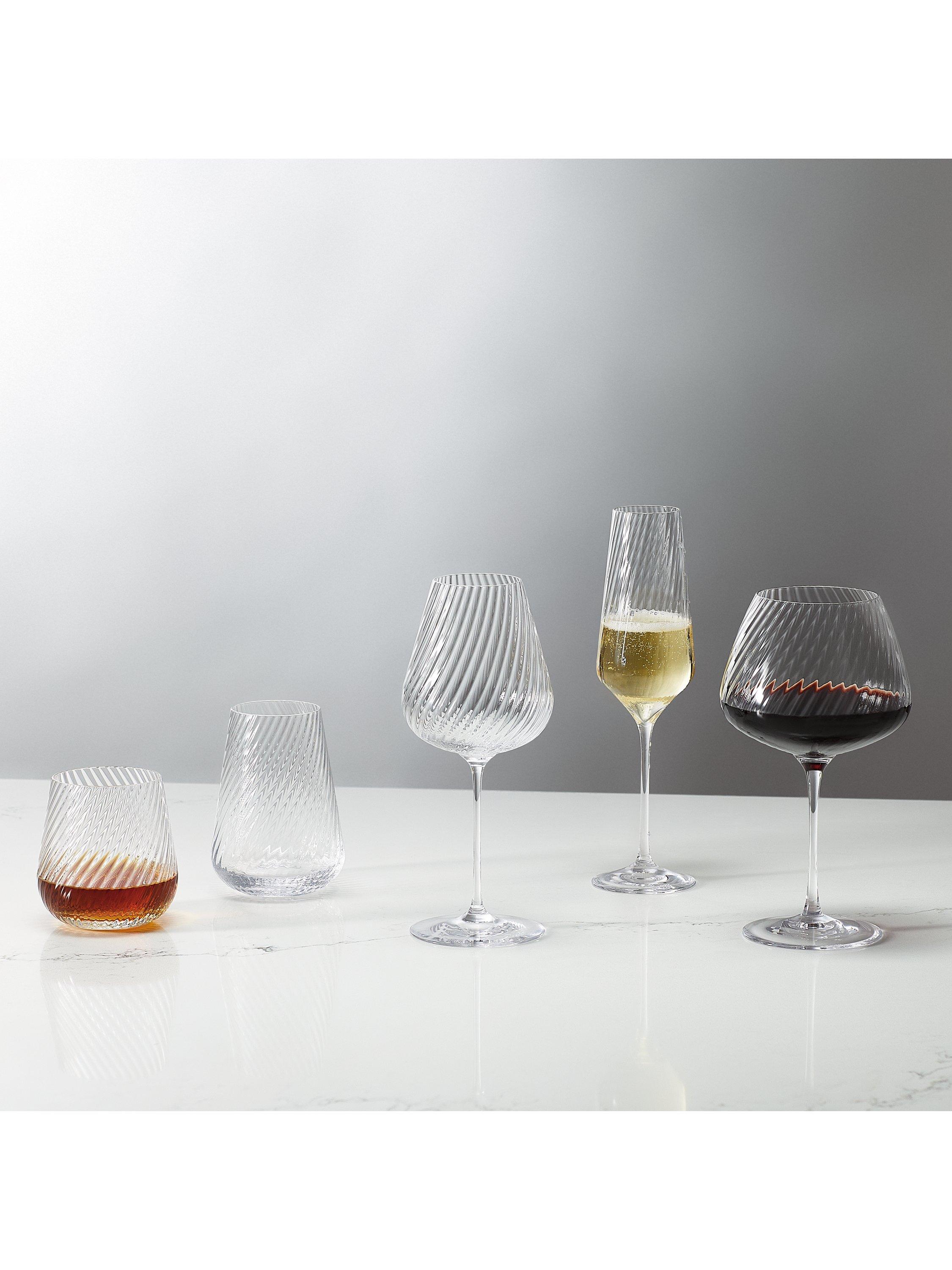 Vera Wang Swirl white wine glass set 440ml, UK version