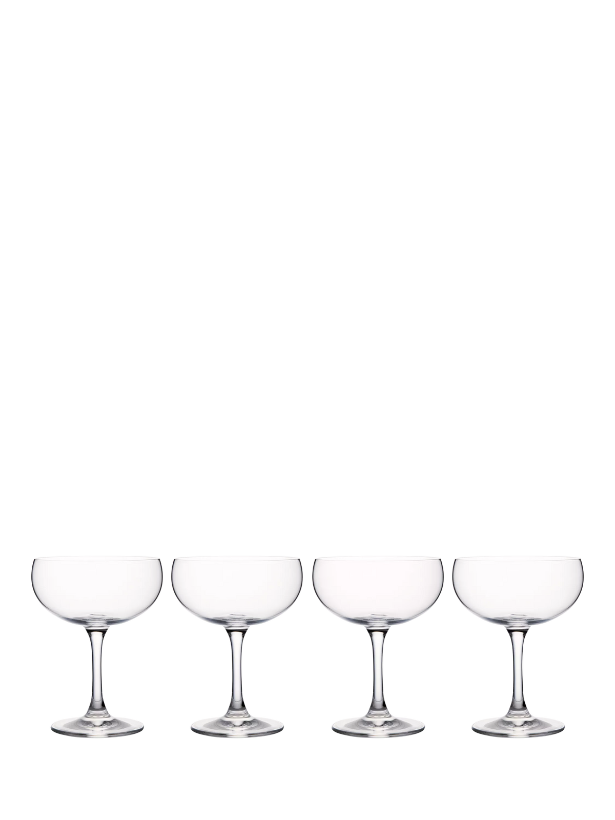 Waterford crystal clear coupe cocktail glass set of 4, 280ml (British brand)