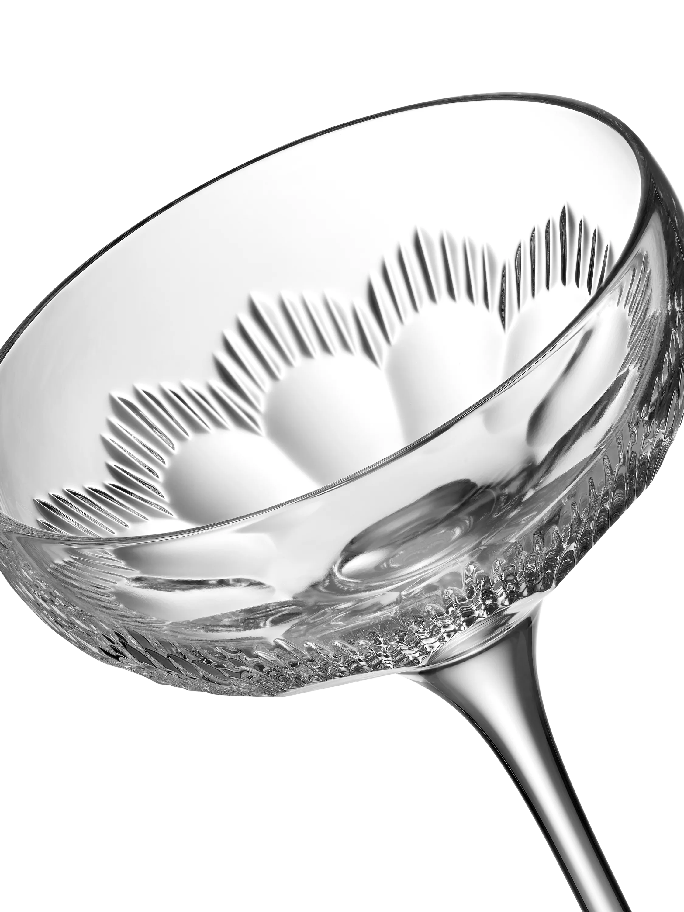 Waterford crystal coupe cocktail glass set of 4, 120ml, clear (British brand)
