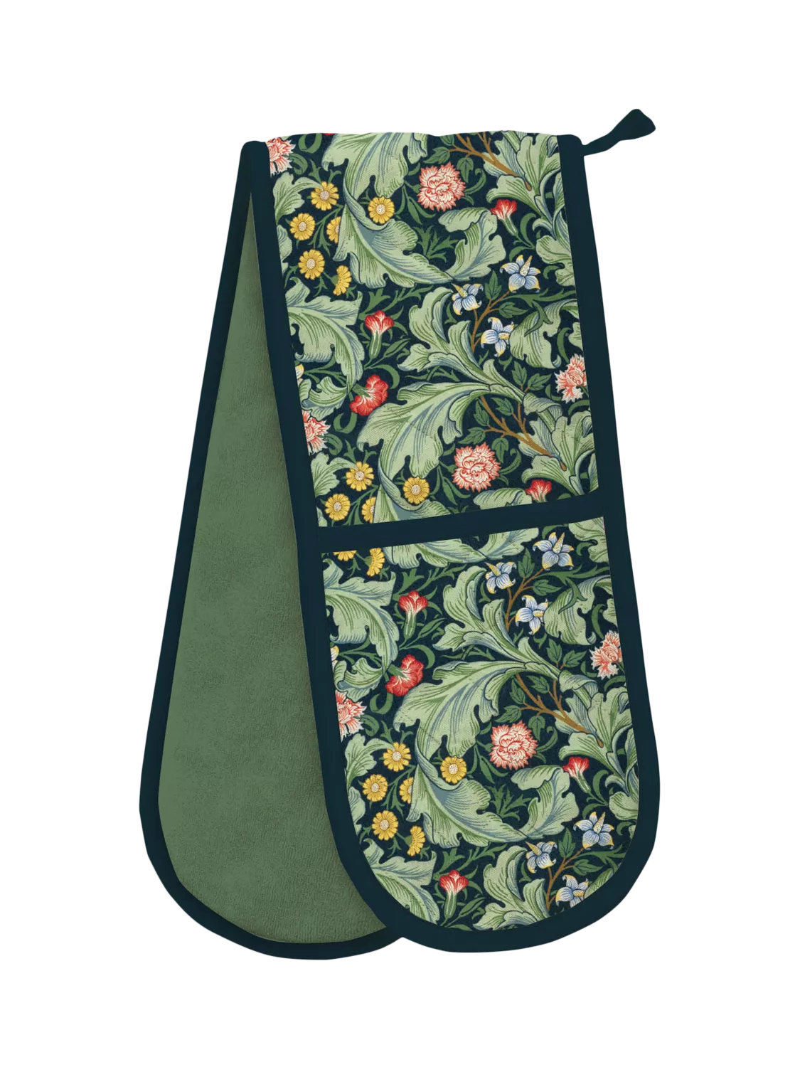 Museums & Galleries William Morris organic cotton double oven gloves (British brand)